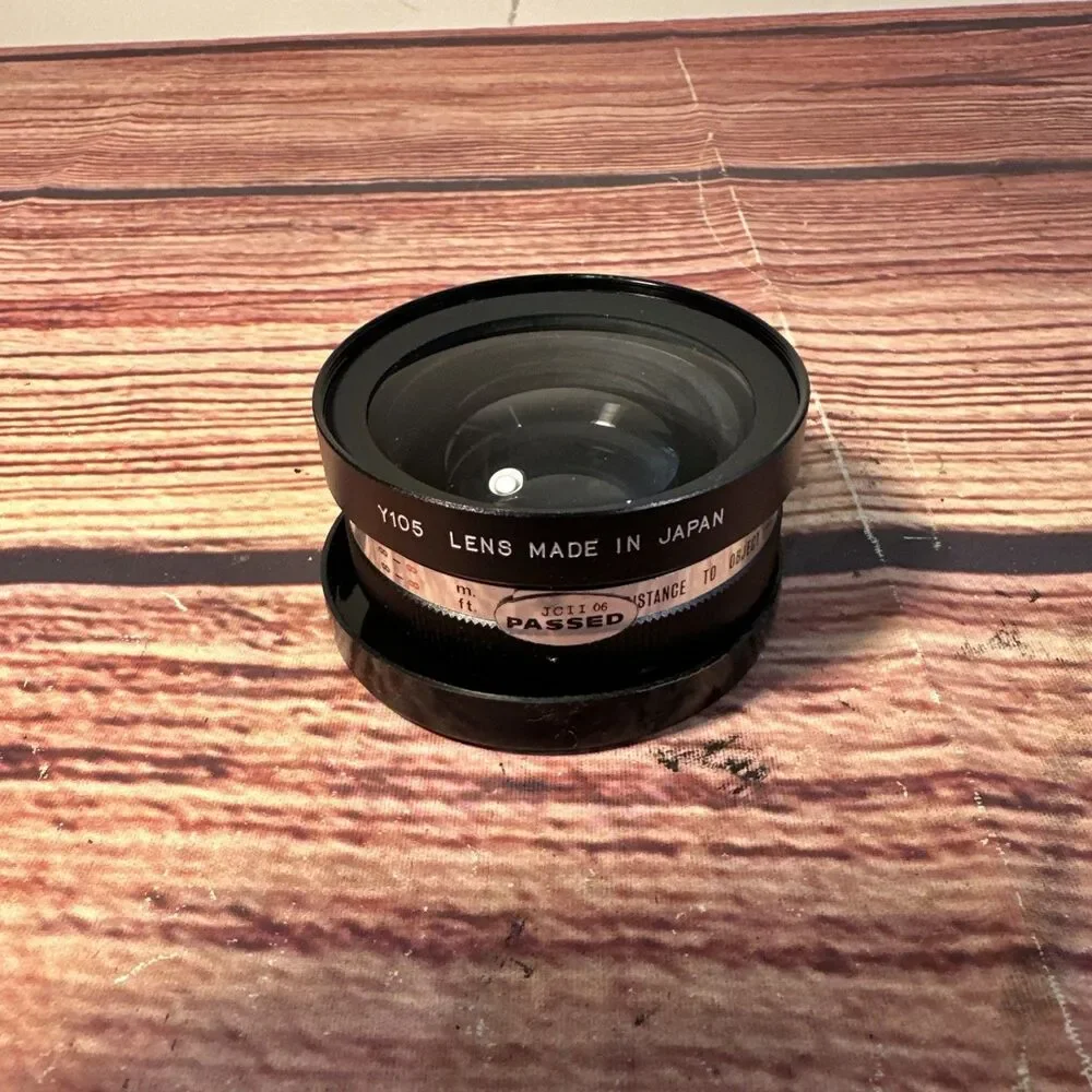 Yashikor Aux Telephoto 1:4 & Aux. Wide Angle 1:4 Lens And Tell-wide Finder Japan